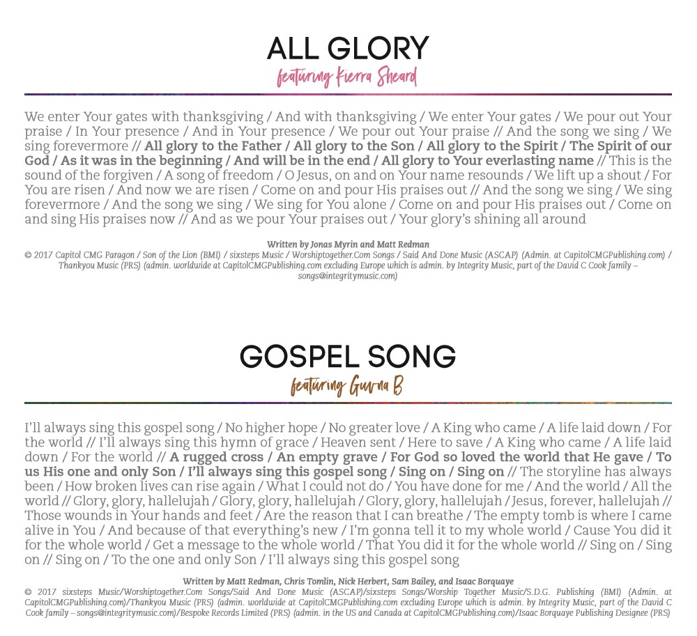 Matt Redman - Glory Song (CD)